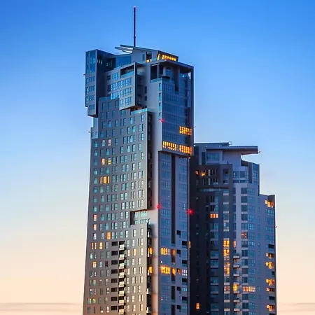 公寓 20th Floor Beautiful Sea Towers 格丁尼亚