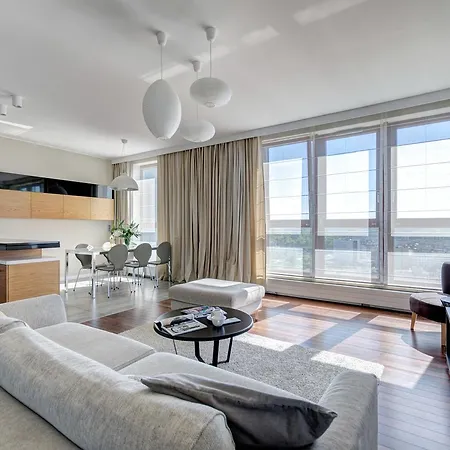 公寓 20th Floor Beautiful Sea Towers 格丁尼亚